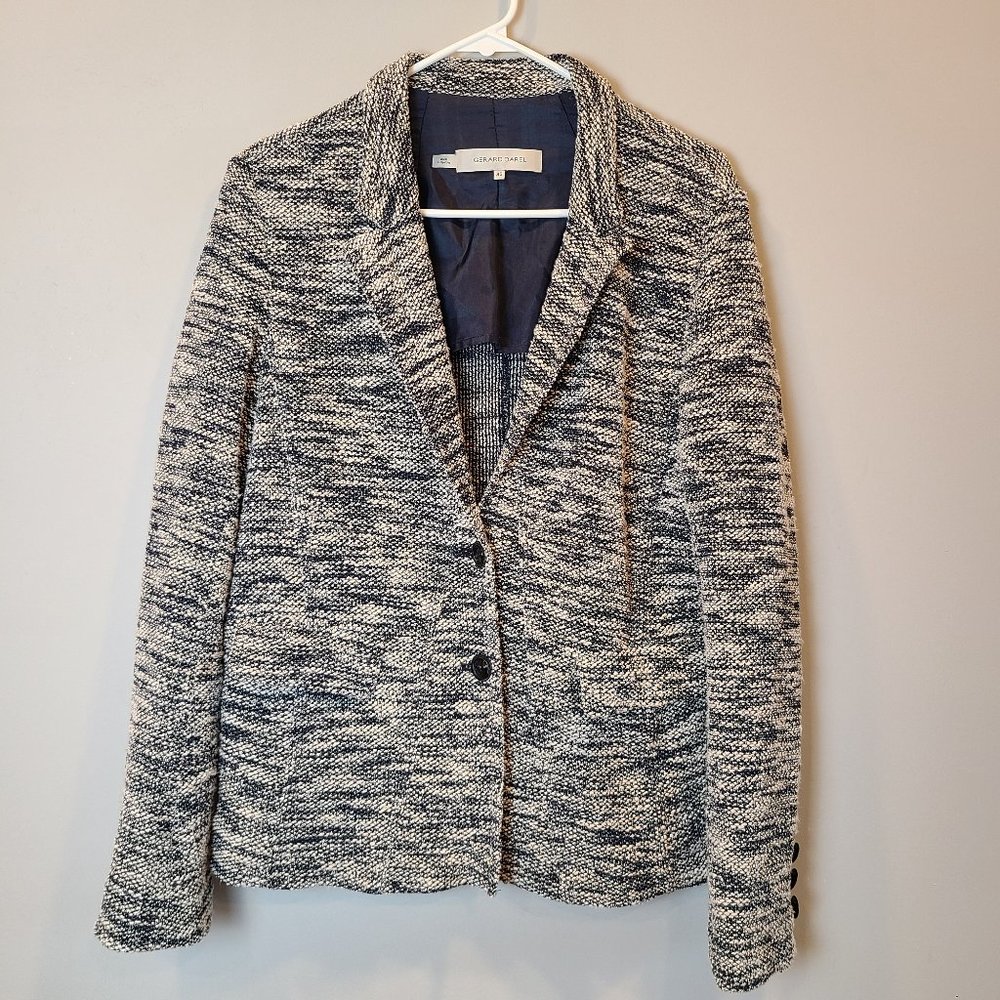 Gerard Darel Blazer Blue Womens 14